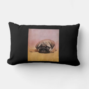 Cute Pug Puppy   Pug Hondenliefhebbers Cadeau Kussen