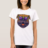 Cute Pug T-Shirt (Voorkant)
