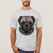 Cute Pug T-Shirt (Voorkant)