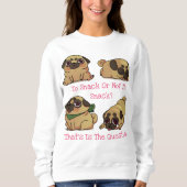 Cute Pug Trui (Voorkant)