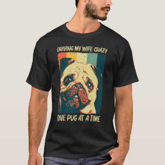 Cute Pug voor mannen jongens Pet Dog Puppy Breed P T-shirt