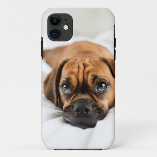 Cute Puggle Dog Hoesje