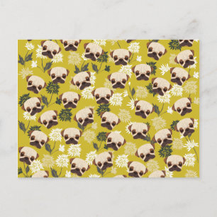 Cute Pugs Briefkaarten