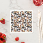 Cute Pugs Servet (Insitu)