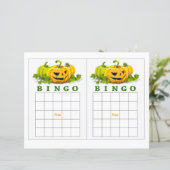 Cute pumpkin bingo (Staand voorkant)