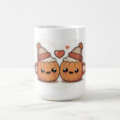 Cute Pumpkin Couple Mugs (Centre)