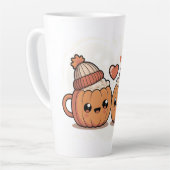 Cute Pumpkin Couple Mugs (Angle gauche)