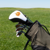 Cute Pumpkin Jack O Lantern Turtle Zee Halloween C Golfheadcover (Insitu)