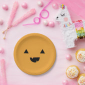 Cute Pumpkin Papieren Bordje (Feest)
