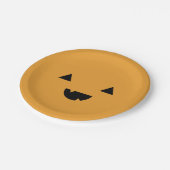 Cute Pumpkin Papieren Bordje (Gekanteld)