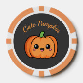 Cute Pumpkin Poker Chips (Voorkant)
