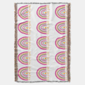 Cute Pumpkin Rainbow Deken (Voorkant Verticaal)