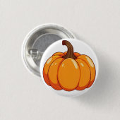 Cute Pumpkin Ronde Button 3,2 Cm (Voorkant /achterkant)