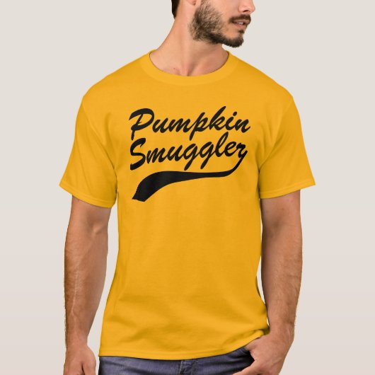 Cute Pumpkin Smuggler Vrouwenmoederschap Halloween T-shirt (Voorkant)