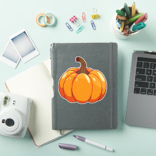 Cute Pumpkin Sticker