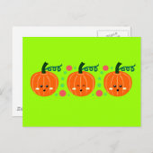 Cute Pumpkins Briefkaart (Voorkant / Achterkant)