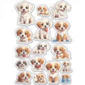 Cute Puppies Mega Sticker Bundle (Devant)