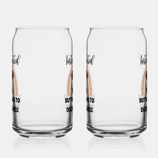 Cute Puppy Boho Rainbow "Introverted" Graphic (Gauche)