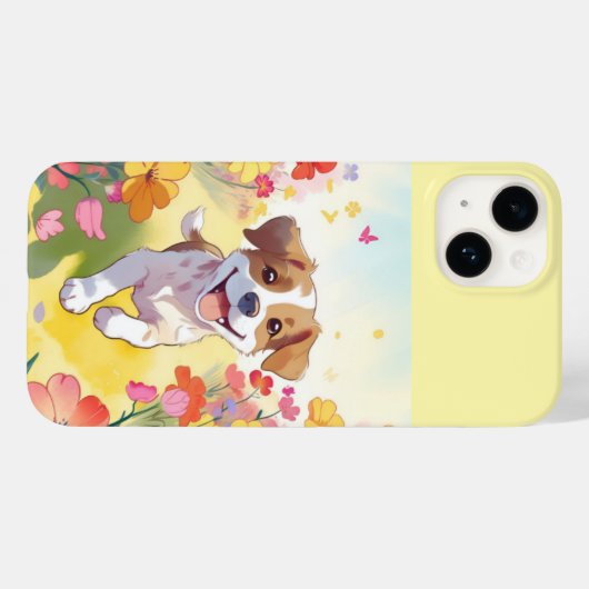 Cute Puppy Case-Mate iPhone Case (Achterkant (horizontaal))