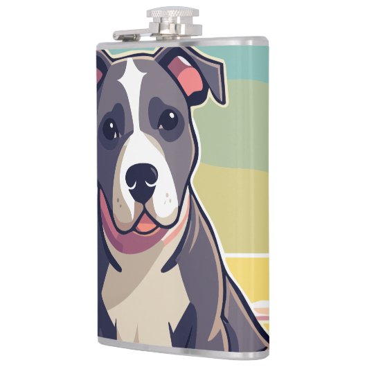 Cute Puppy designed thermal flask Heupfles (Links)