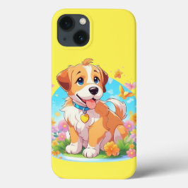 Cute Puppy Dog iPhone 13 Hoesje