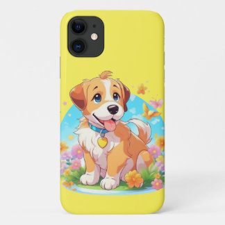 Cute Puppy Dog iPhone 11 Hoesje