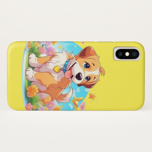Cute Puppy Dog Case-Mate iPhone Case (Achterkant (horizontaal))