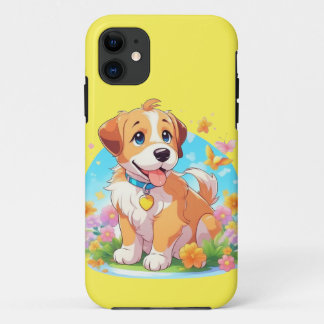 Cute Puppy Dog iPhone 11 Hoesje