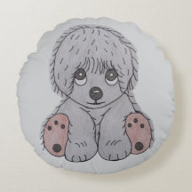 Cute Puppy Dog Cushion Cover