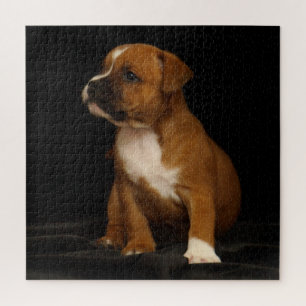 Cute Puppy Dog English Staffordshire Bull Terrier Legpuzzel