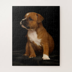 Cute Puppy Dog English Staffordshire Bull Terrier Legpuzzel