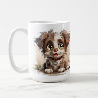 Cute Puppy Dog Koffiemok