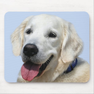 Cute Puppy Dog mam Gift Golden Retriever Muismat