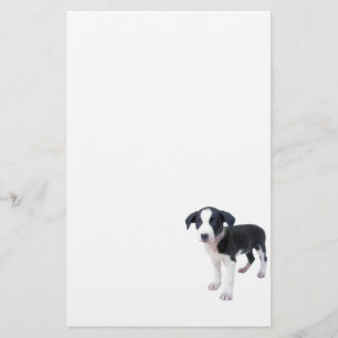 Cute Puppy Dog Stationery Briefpapier