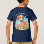 Cute Puppy Dog T-shirt (Achterkant)