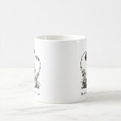Cute Puppy Dog Valentines Mug (Centre)