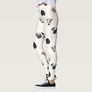 Cute Puppy Dogs Illustratie Leggings