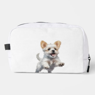 “Cute Puppy Dopp Kit – Stijlvolle Reistas voor Toi Toilettasje