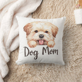 Cute Puppy Hond Moeder Design Kussen