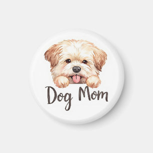 Cute Puppy Hond Moeder Ontwerp  Magneet