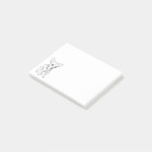 Cute Puppy Hondenliefhebber Chihuahua Post-it Note (Schuin)