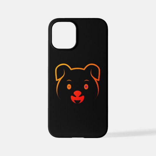 Cute Puppy iPhone Hoesje (Achterkant)
