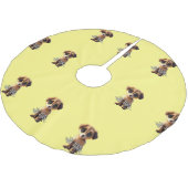 Cute puppy kerstboom rok (Gekanteld)