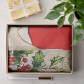 Cute Puppy Kerstmis-debiet Tissuepapier (Geschenk)