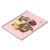 Cute Puppy Notebook | Kawaii Dog Journal (Côté gauche)