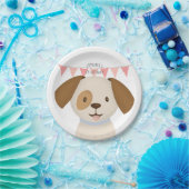 Cute Puppy Papieren Bordje (Feest)