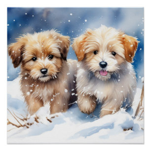 Cute puppy perfect poster