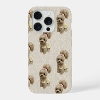 Cute Puppy Phonecase iPhone 15 Pro Hoesje