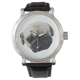 Cute Puppy Pug Dog Friend ... か わ い 子 犬 Horloge