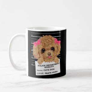 Cute Puppy Puppy Puppy Puppy Mugshot Speelgoed Po Koffiemok